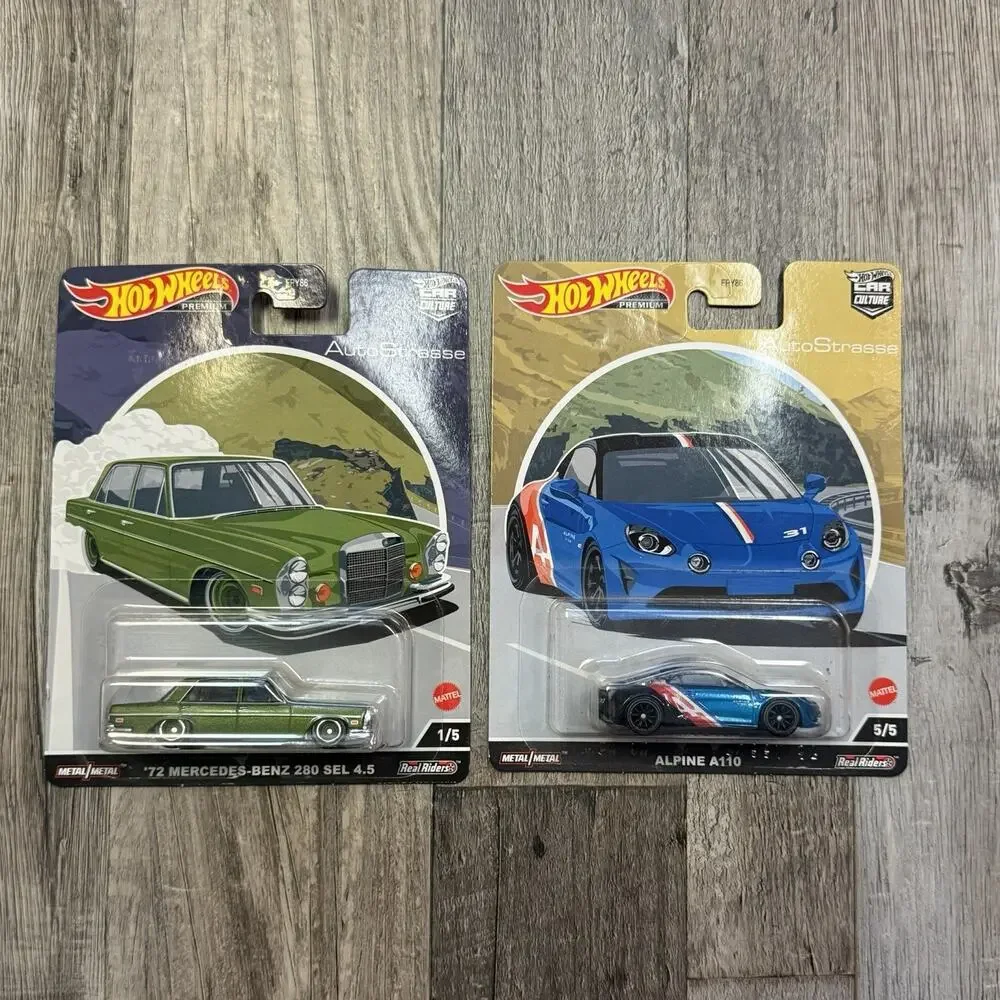 Hot Wheels Premium Car Culture Auto Strasse Alpine A110 - 1:64 Diecast Car Lot 2